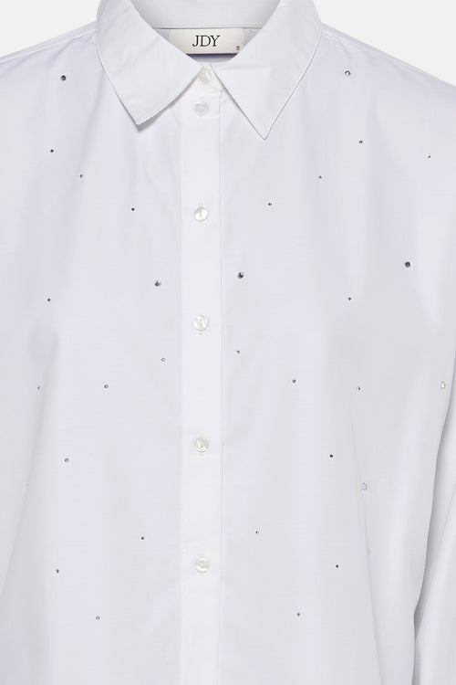 Chemise à manches longues - blanc