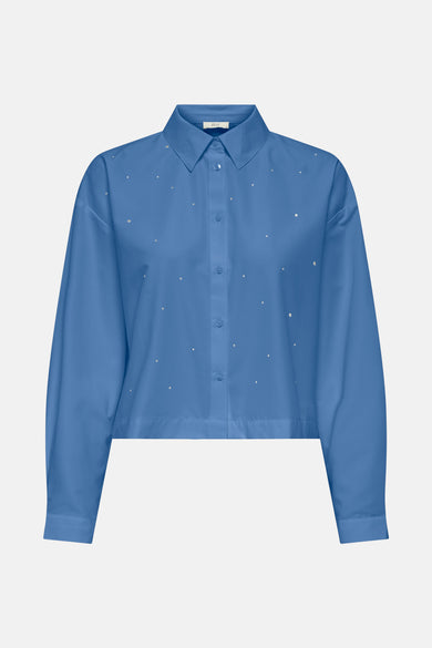 JDYRUBY L/S LOOSE SHORT SHIRT WVN