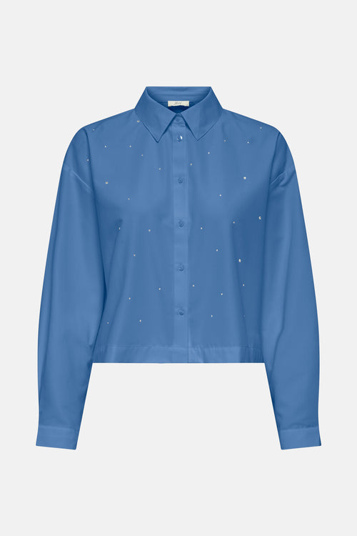 Hemd met lange mouwen - blauw