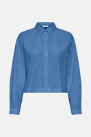 Hemd met lange mouwen - blauw