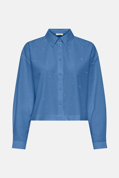 Hemd met lange mouwen - blauw