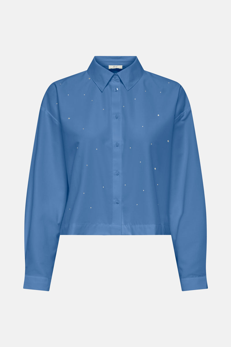 Hemd met lange mouwen - blauw