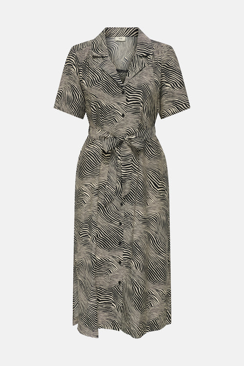 Robe à manches courtes - multicolore