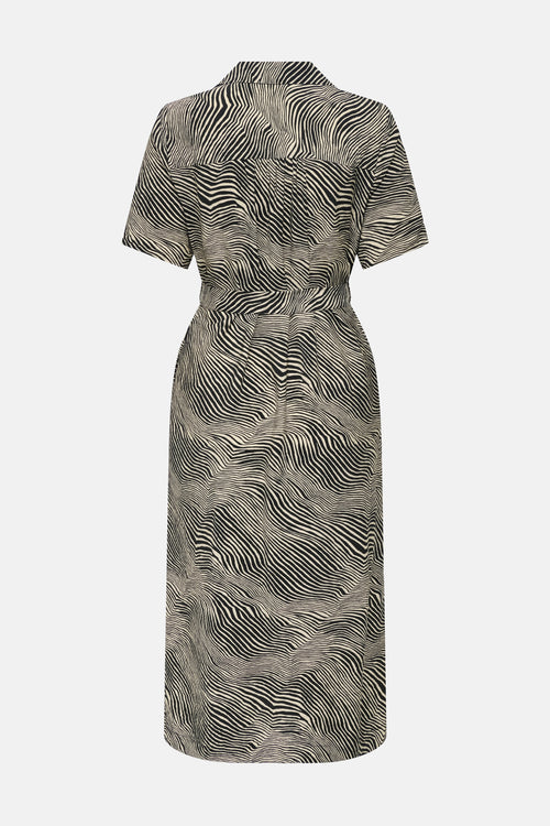 Robe à manches courtes - multicolore
