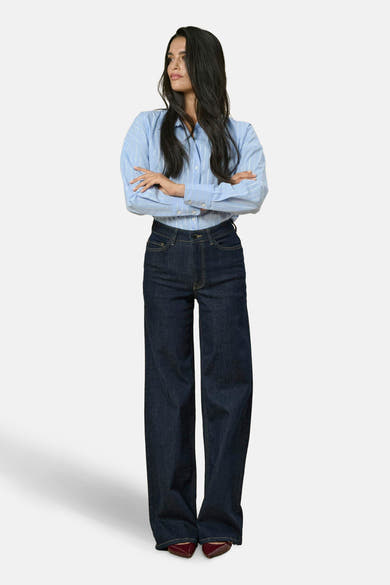 Jean droit dark blue denim - JDY