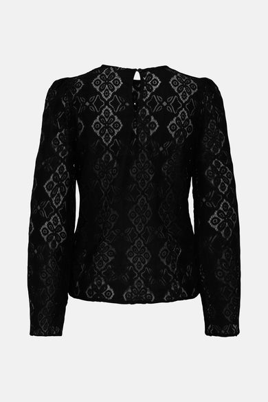 JDYHURRAY L/S LACE TOP JRS