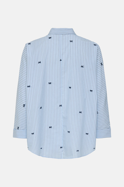 ONLZEIDI GRACE LS BOW EMB SHIRT WVN