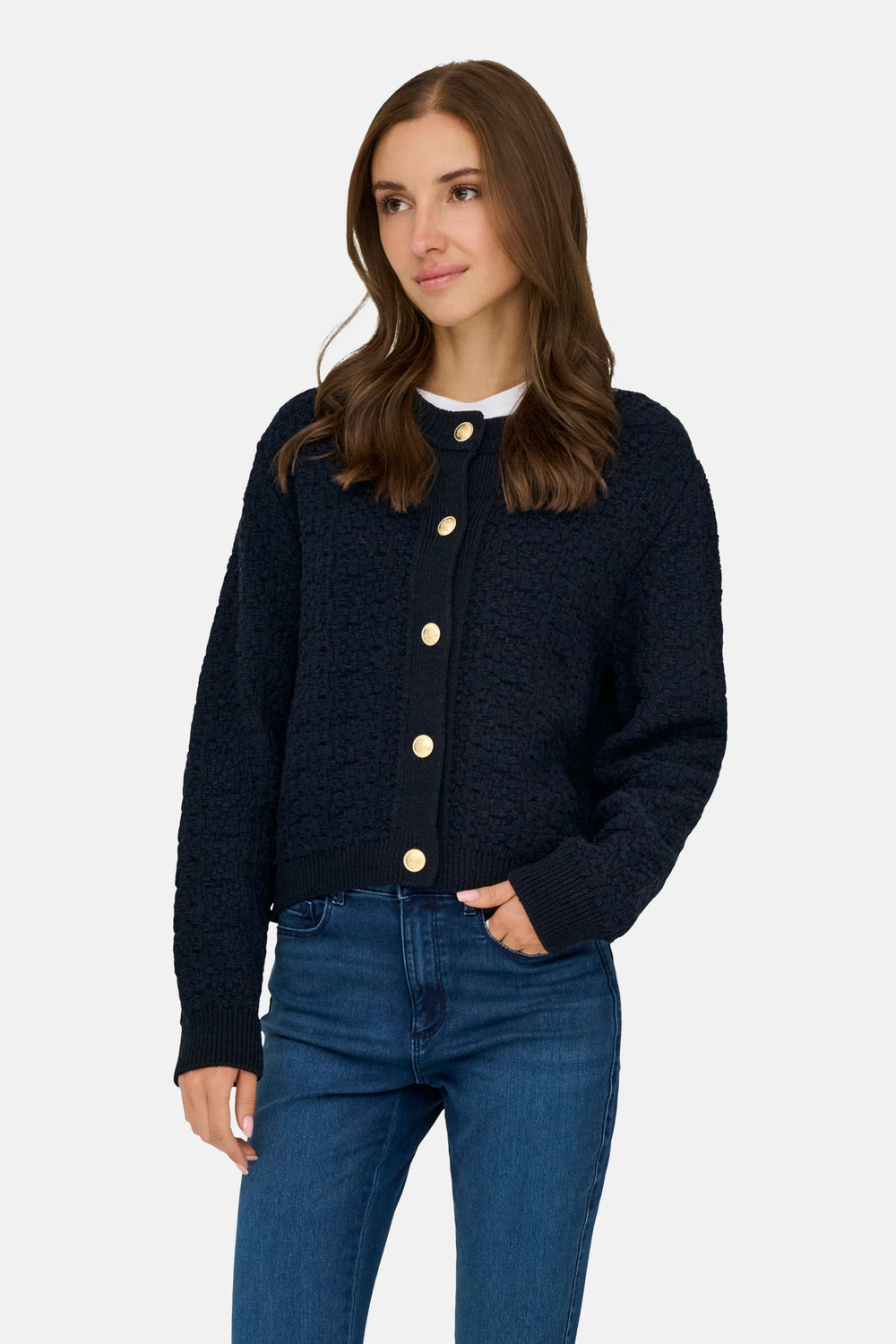 Cardigan - blauw