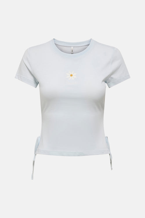 ONLCARLA LIFE S/S DETAIL TOP BOX JRS