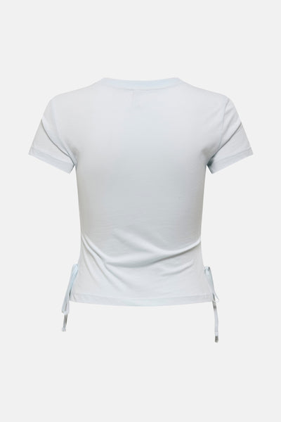 Top uni manches courtes Bleu - ONLY®