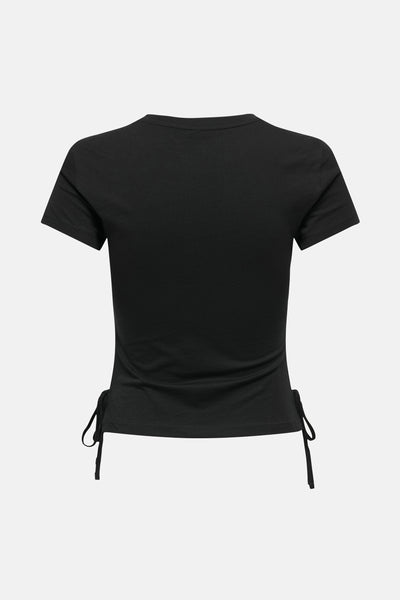 Top uni manches courtes Noir - ONLY®