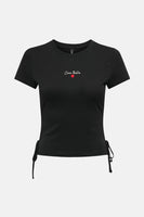 Top uni manches courtes Noir - ONLY®