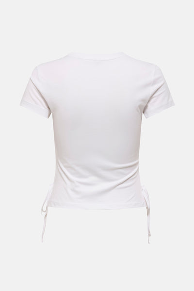 Top uni manches courtes Blanc - ONLY®