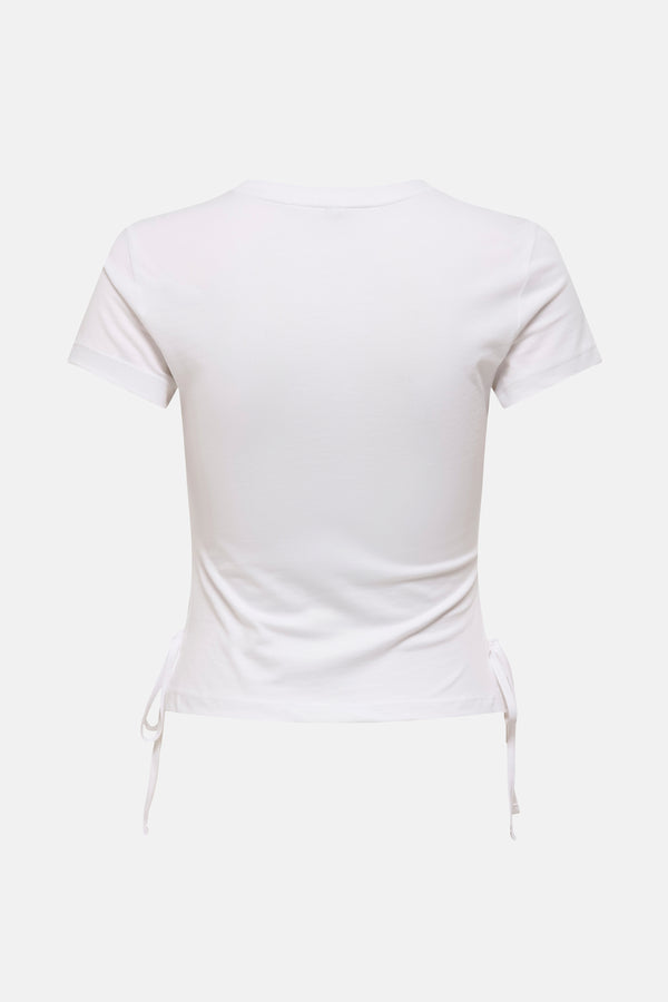 Top uni manches courtes Blanc - ONLY®