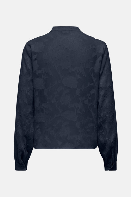 Chemise à manches longues - bleu