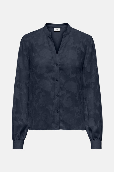 Chemise à manches longues - bleu