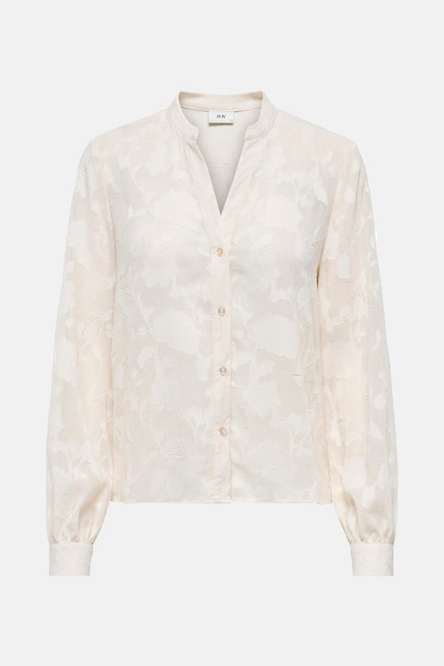 Chemise à manches longues - écru