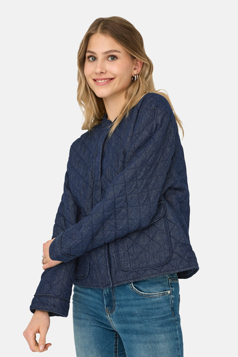 Korte jas dark blue denim - ONLY®