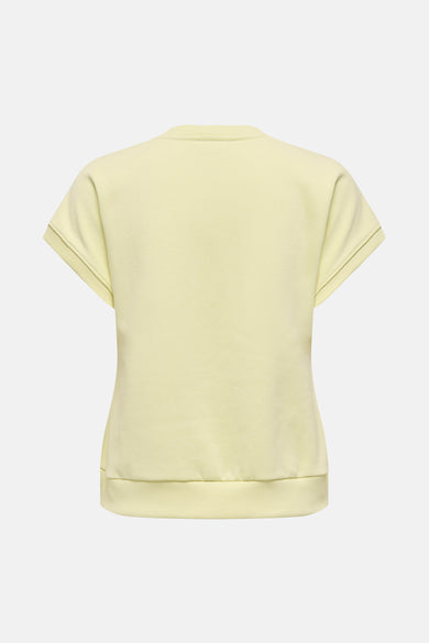 Sweat col rond Jaune - ONLY®