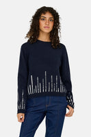 JDYMADISON LIFE L/S ON SEQUIN PULL KNT
