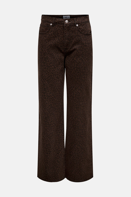 Jeans coloré - Brun