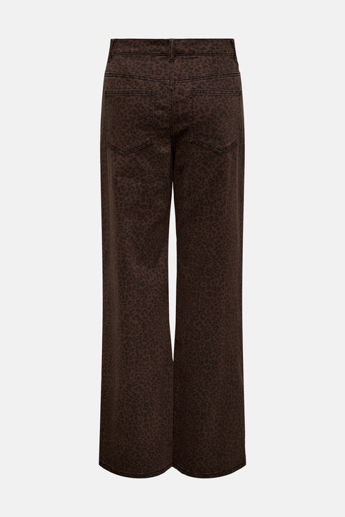 Jeans coloré - Brun