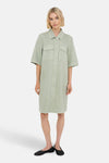 Robe à manches courtes - Vert