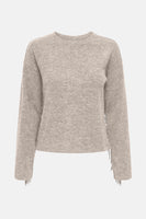 ONLJAKE LIFE L/S FRINGE TOP JRS