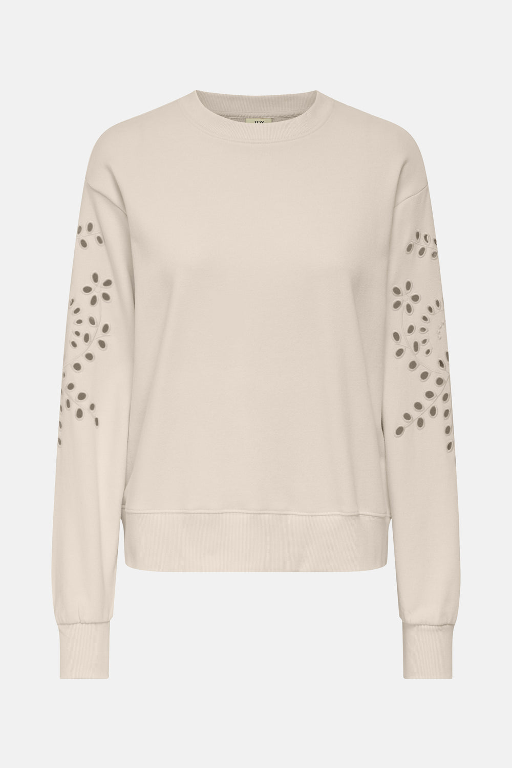 Sweater met ronde hals beige - JDY