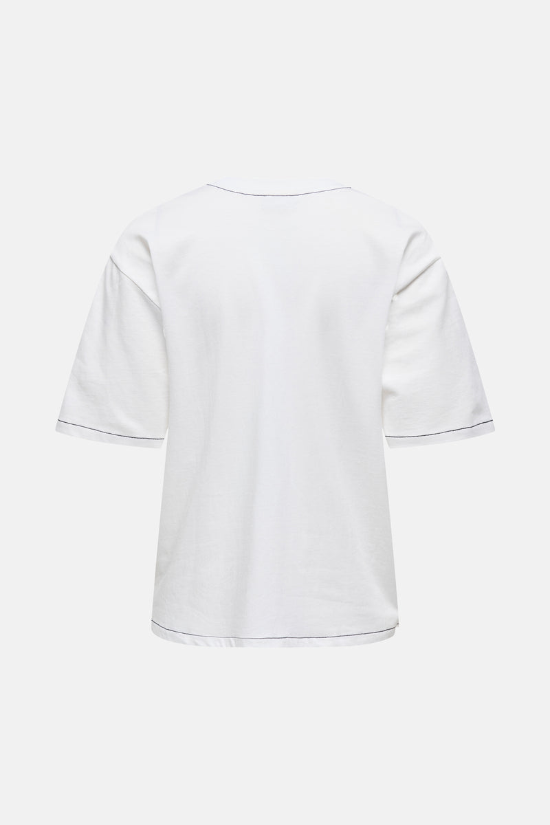 T-shirt met korte mouwen - wit