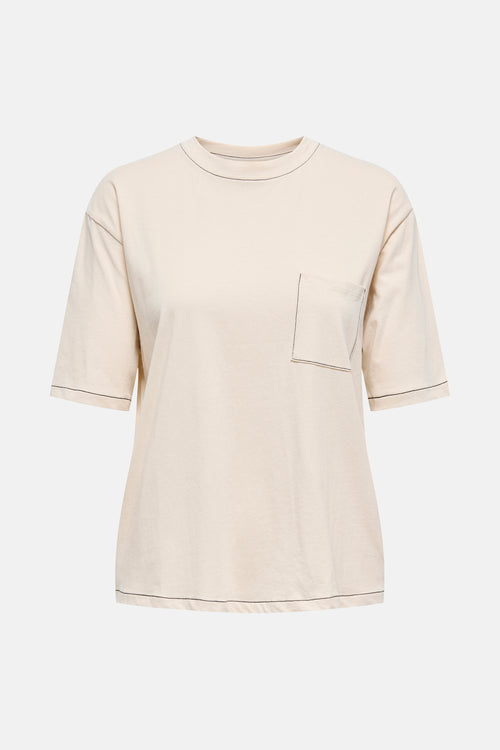 T-shirt à manches courtes - écru