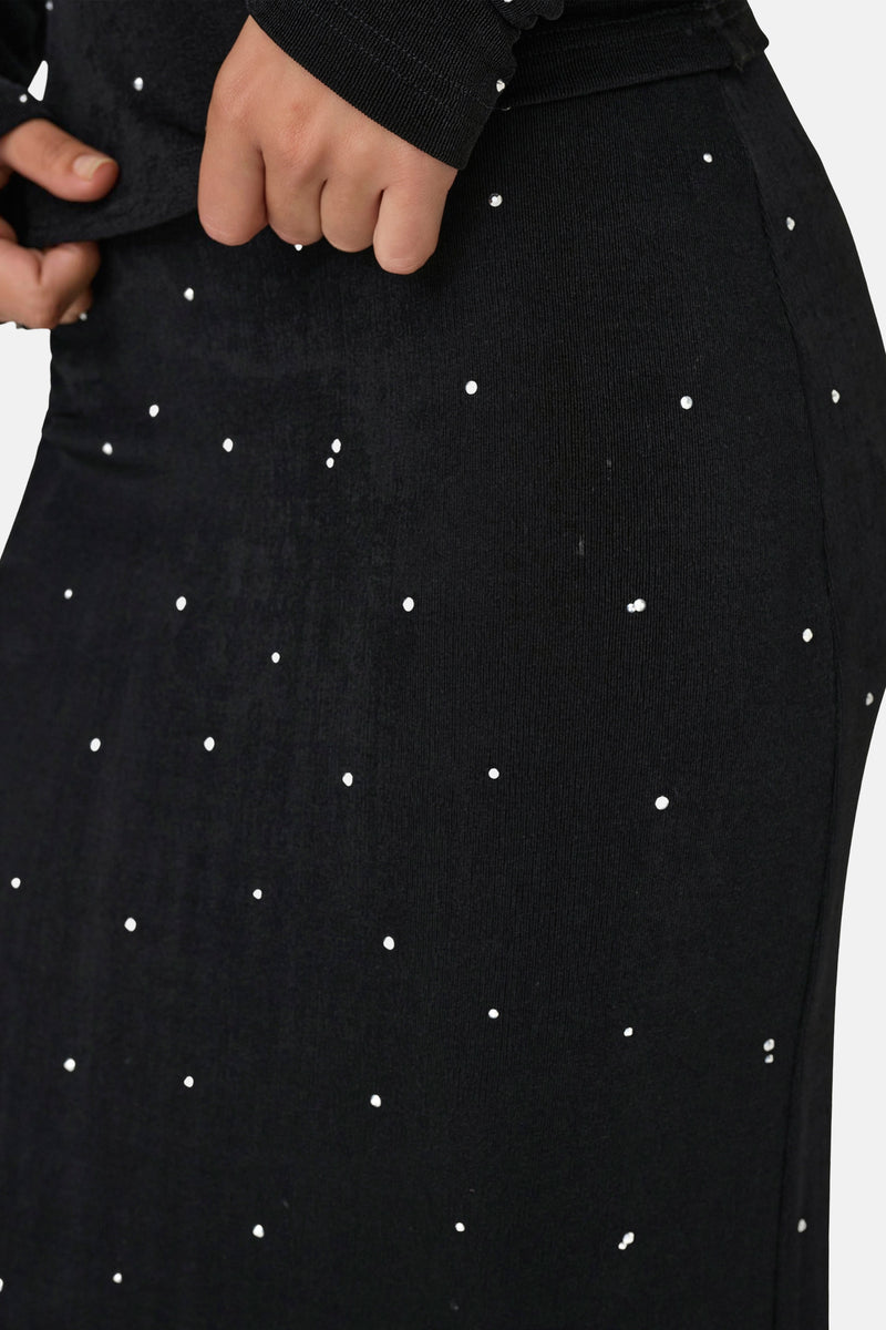 Lange rok - zwart