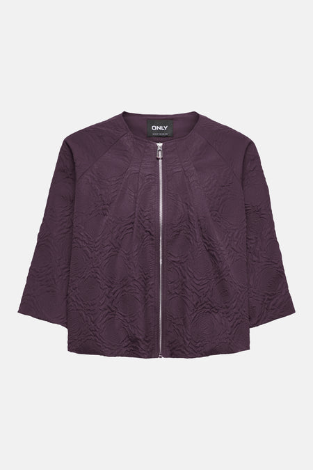 Dames tops jas casual paars - ONLY®
