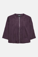 Dames tops jas casual paars - ONLY®