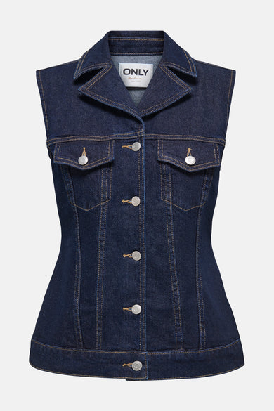 ONLJOANA RINSE DNM WAISTCOAT MAE