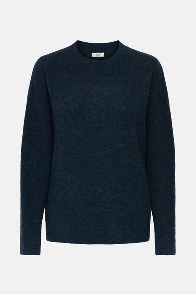 Pull col rond bleu - JDY
