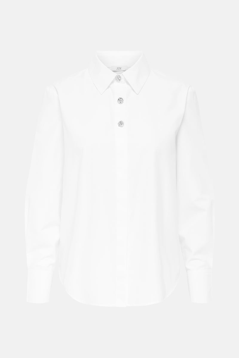 Hemd met lange mouwen - wit