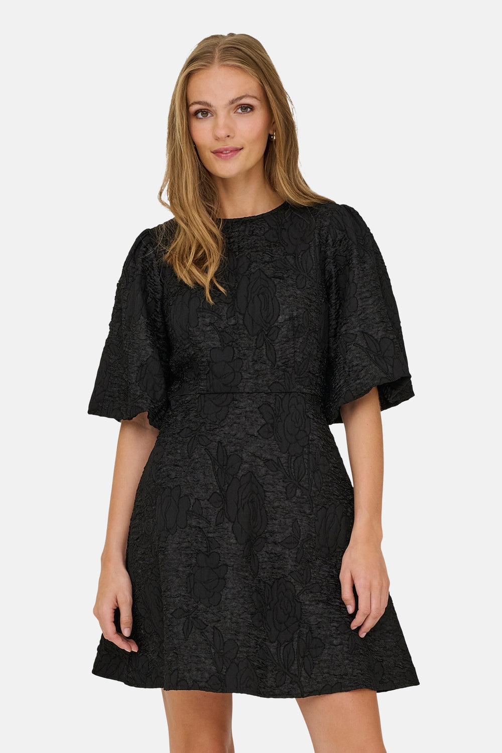 JDYDORA S/S  BOW DRESS WVN