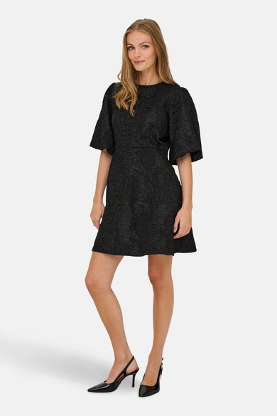 JDYDORA S/S  BOW DRESS WVN