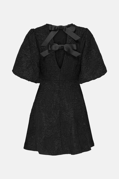 JDYDORA S/S  BOW DRESS WVN