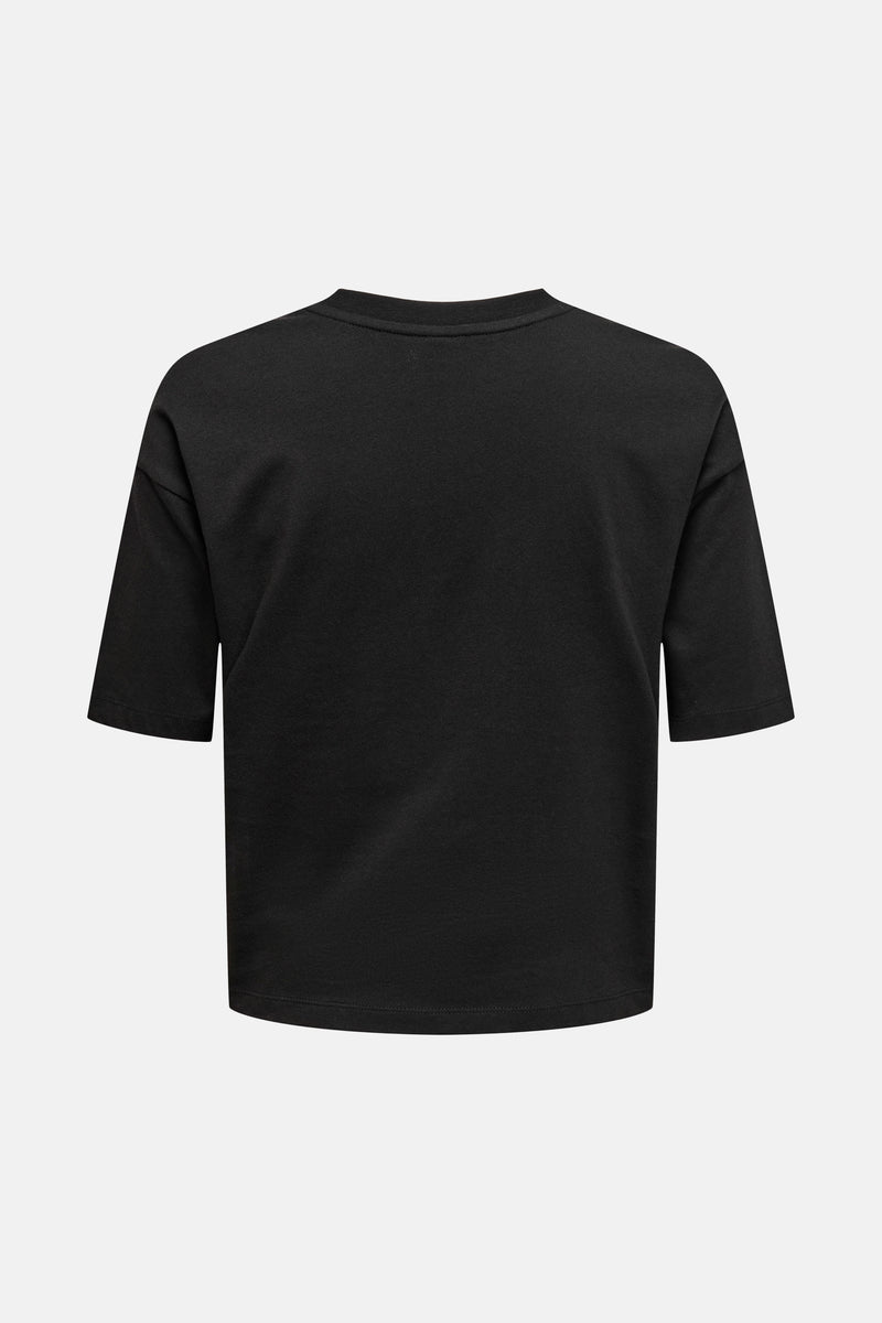 T-shirt met korte mouwen - zwart