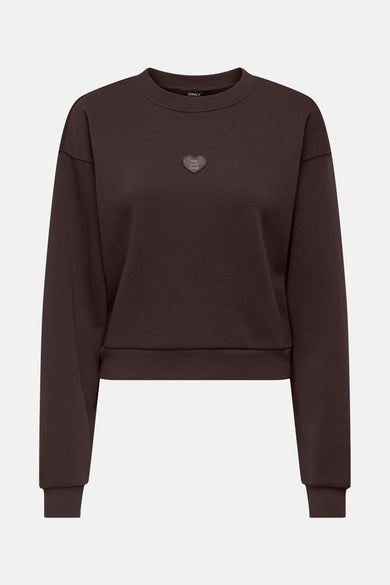ONLEVISA L/S SHORT O-NECK SWT