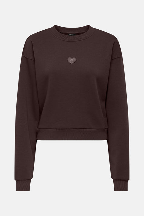 ONLEVISA L/S SHORT O-NECK SWT