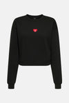 ONLEVISA L/S SHORT O-NECK SWT