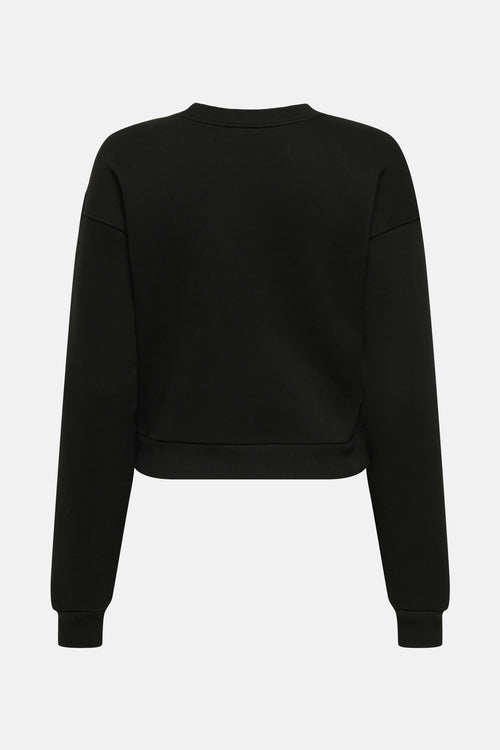 Sweat col rond noir - ONLY®