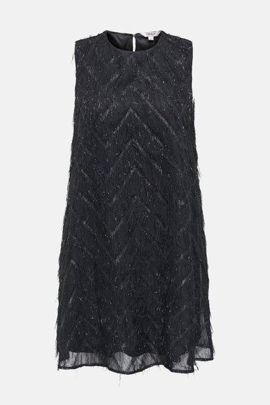 ONLFAYE LIFE SL FEATHER DRESS WVN