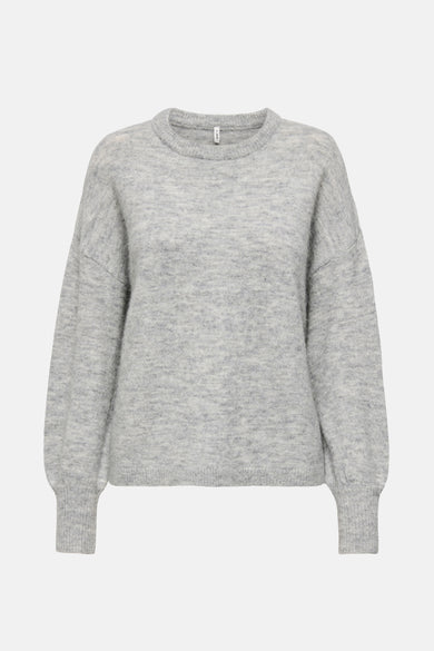 Trui met ronde hals grijs - ONLY®