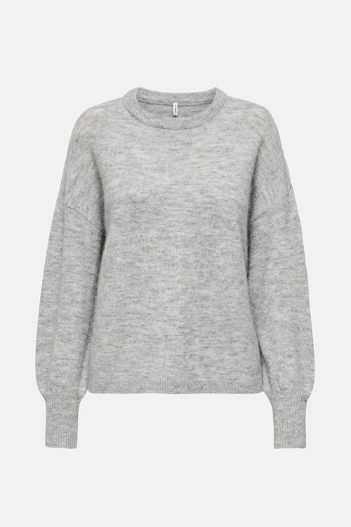 Trui met ronde hals grijs - ONLY®