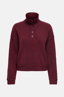 ONLHAZE LS BUTTON UP HIGHNECK KNT