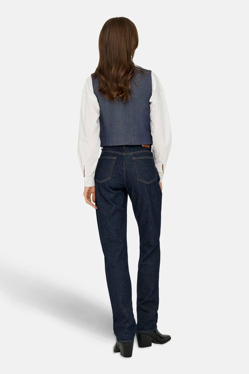 Blazer - dark blue denim